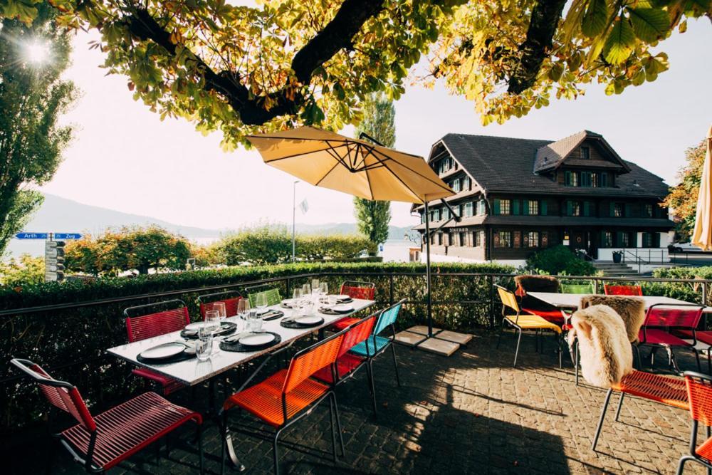 The Boutique Gasthaus Engel Walchwil Eksteriør billede